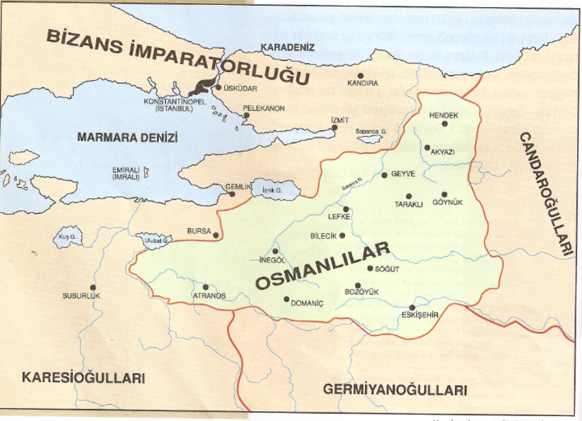 Osman Gazi'nin bağımsızlığını ilan etmesi ve Osmanlı Devleti'nin temelinin  atılması | Tarihenotdus